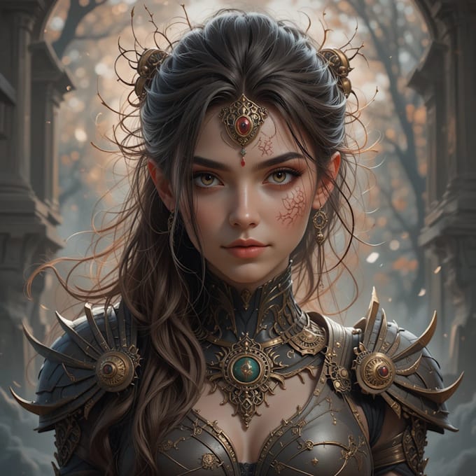create your d and d character and oc character art