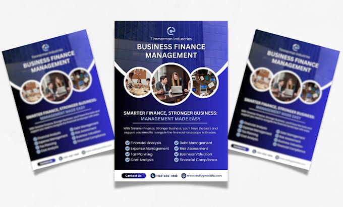 design business flyer, event flyer and poster