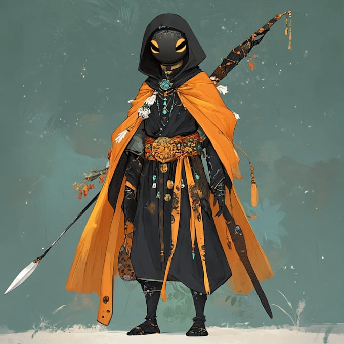 draw your fantasy,scifi or rpg character art