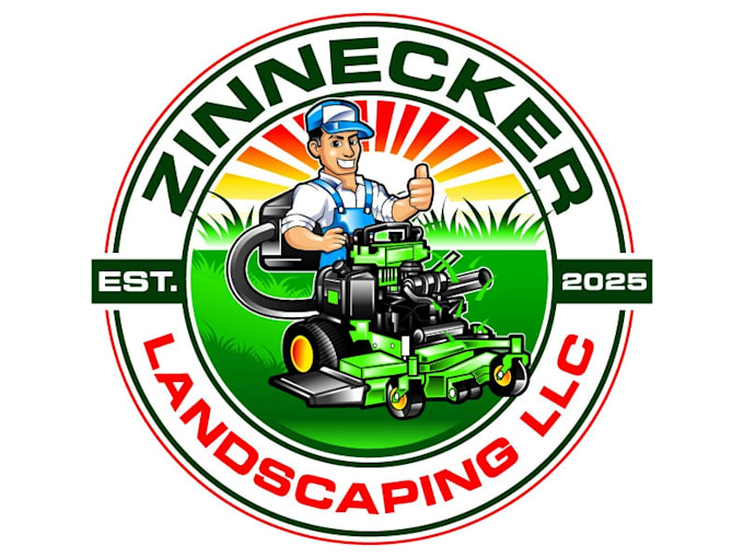 design modern landscaping logo