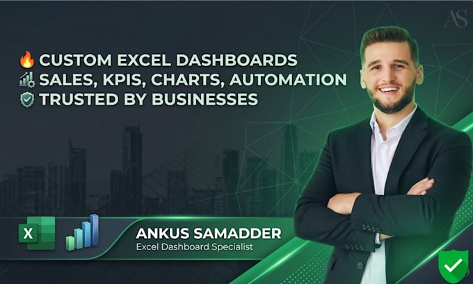 create a custom excel sales tracker dashboard for your business