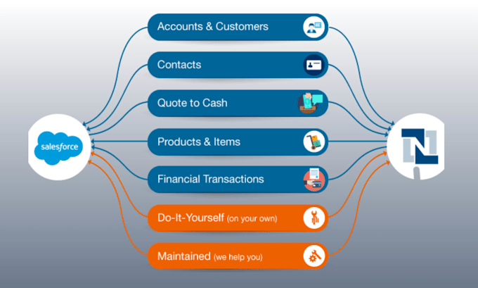 be your salesforce and netsuite integration expert