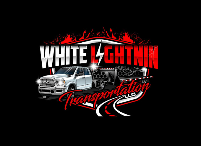 create professional and specially trucking  logo design