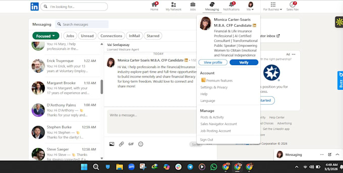 do linkedin outreach and lead generation for your business