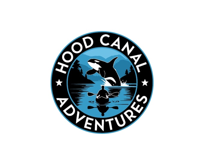create professional and specially whale logo design