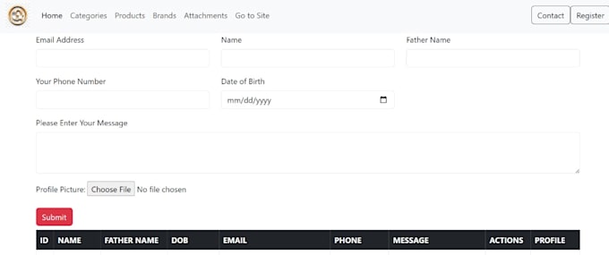 backend of the websites using PHP, mysqli and its frameworks