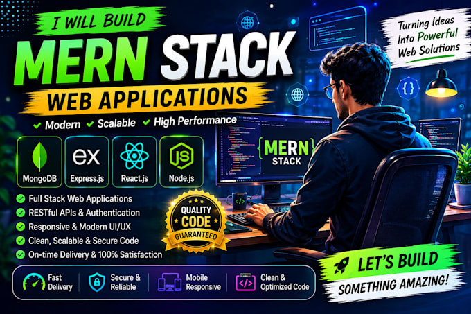 develop modern full stack web applications using mern stack