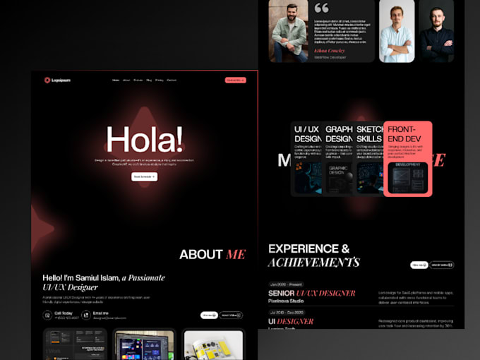 do conversion focused landing page or home in figma