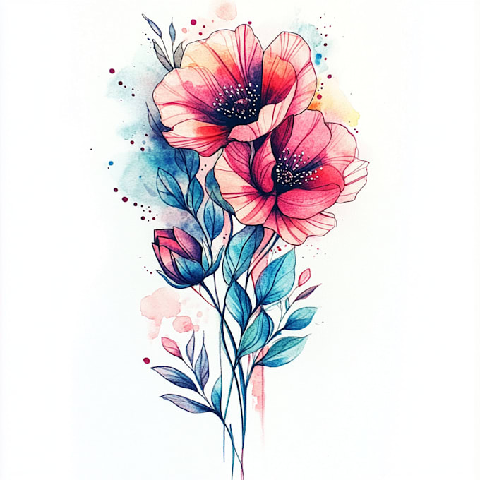 custom an abstract tattoo design