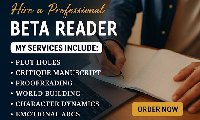 be your honest and detailed beta reader for feedback, critique, and manuscript