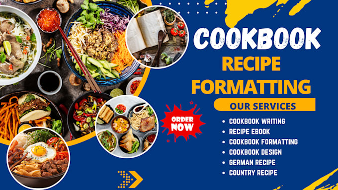 design cookbook recipe formatting, recipe design cookbook writer kdp formatting
