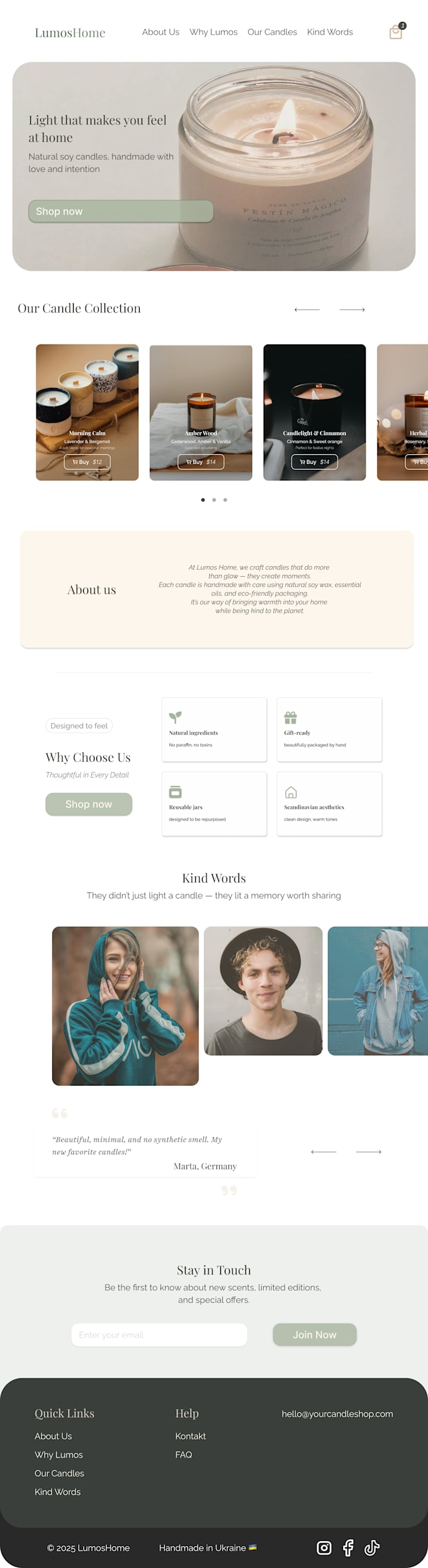 design and build a unique webflow landing page