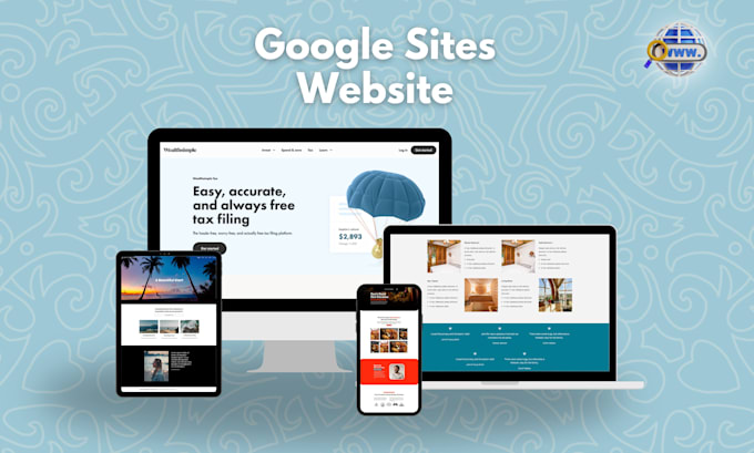 design a professional google sites website for your business