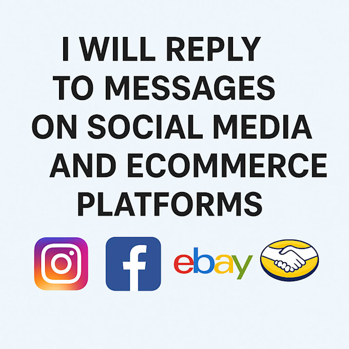 be your social media customer service and chat support manager