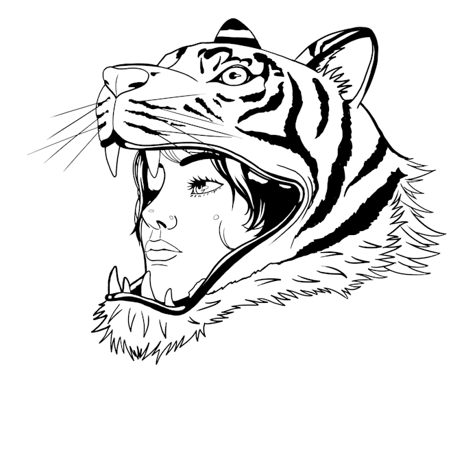 draw custom tattoo desings blackwork and realistic