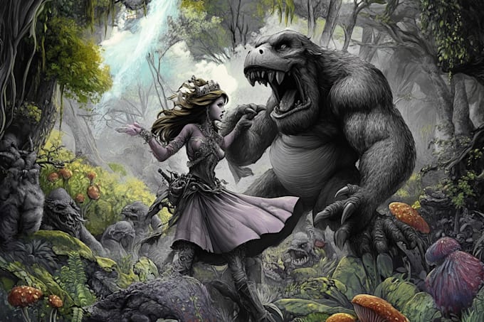 be your epic art illustration designer