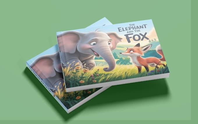 do children book layout and formatting for amazon kindle, paperback book cover