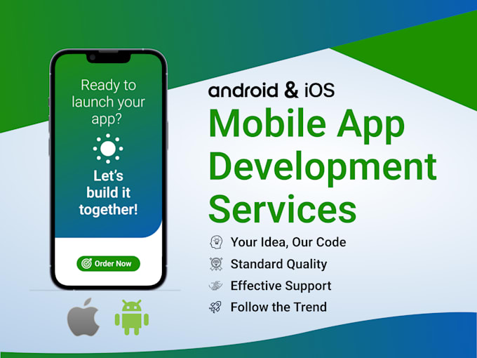 do mobile app development, android ios app development as flutter developer
