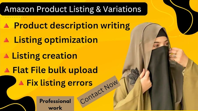 do amazon product listing