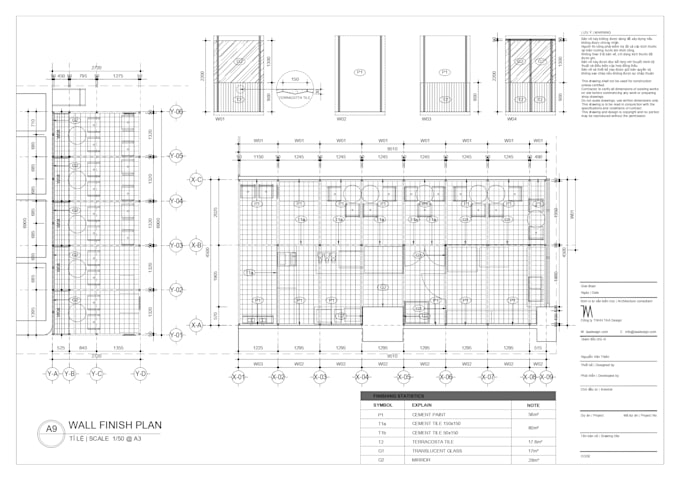 draw any architectural drawing using autocad