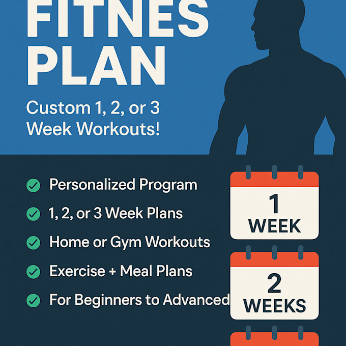 make a full personalized fitness program and meal plan