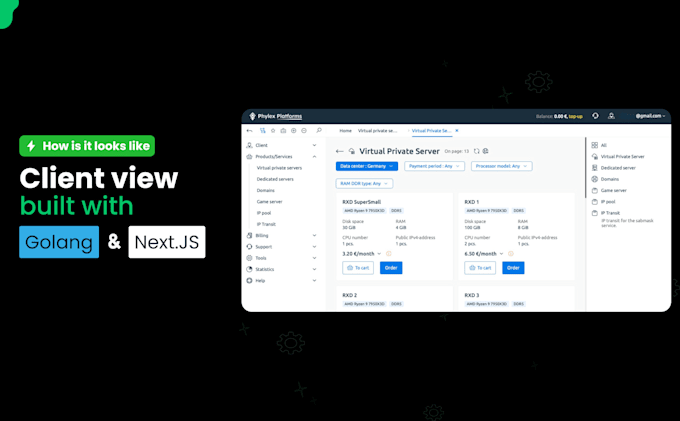 build a custom saas billing system with admin and client dashboard