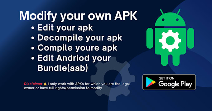 edit, decompile, recompile apk or app bundle