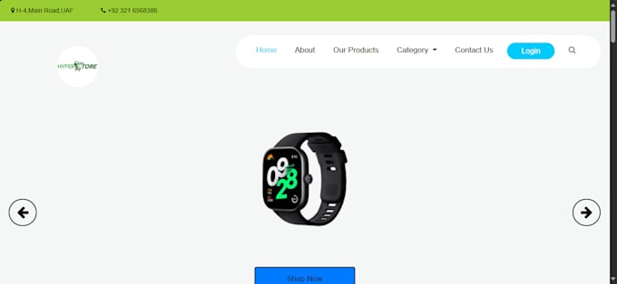 develop a responsive ecommerce website using HTML, CSS, js, and PHP