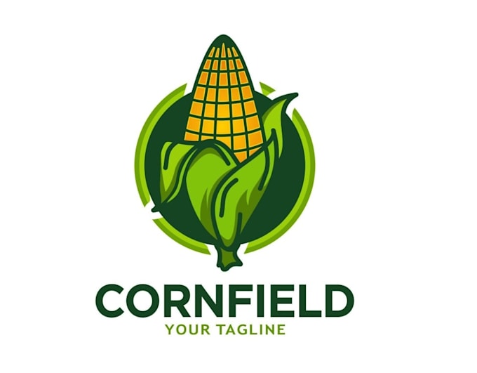 design professional corn farm logo with free vector file