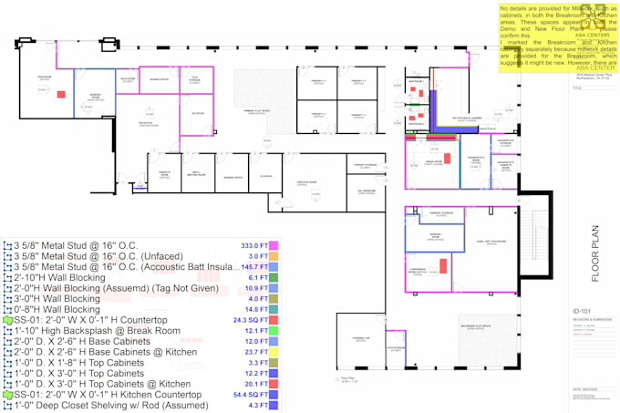do construction estimate, material take off, cost estimation