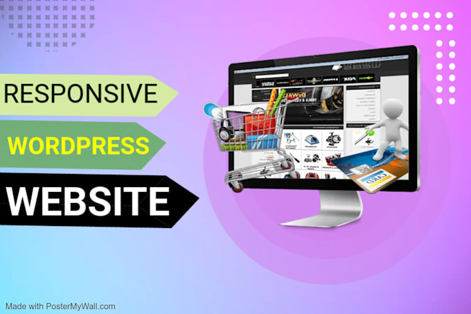 design a modern responsive website or mobile app UI UX