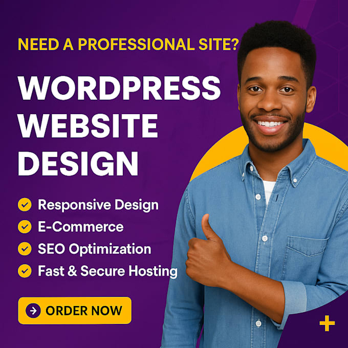 create a modern, responsive wordpress website with elementor