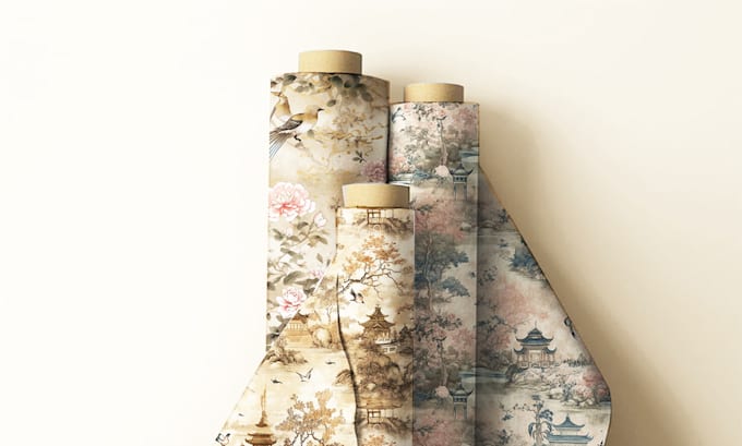 create seamless pattern design for fabric wallpaper and flooring