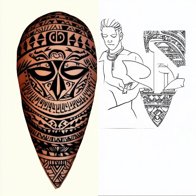 design your polynesian tribal tattoo