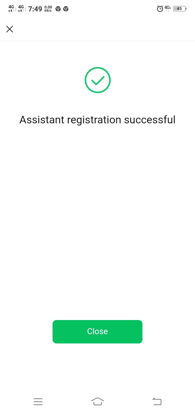 scan wechat qr code to complete your registration