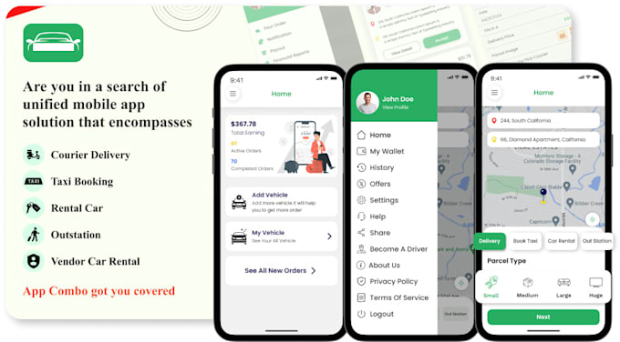 develop taxi app taxi booking app uber app rideshare app cab booking app