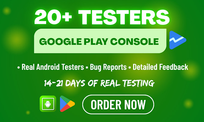 real 12 testers 20 testers app testing google play console closed testing beta