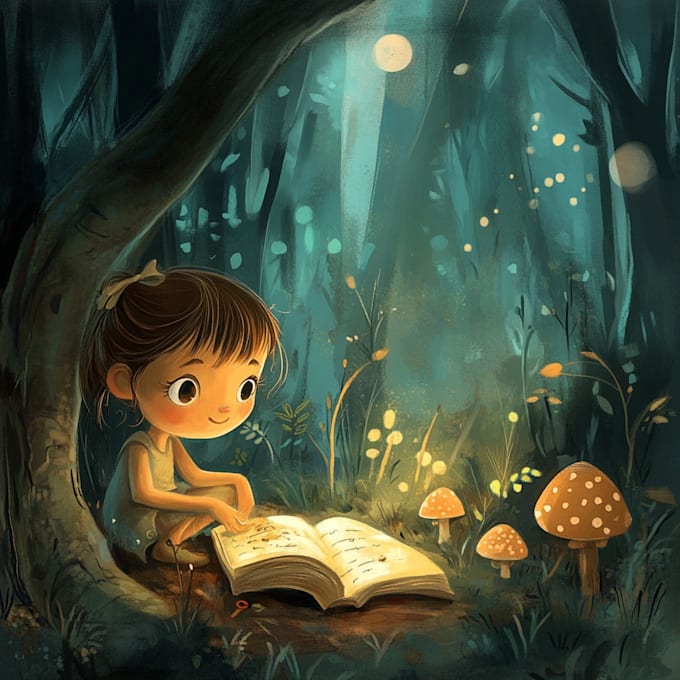 draw children book illustration