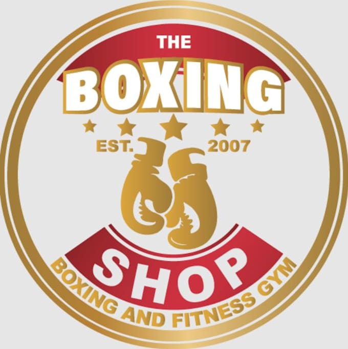 design boxer logo with express delivery