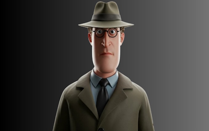 create stylized 3d game cartoon character 3d maya rigging blender 3d animation