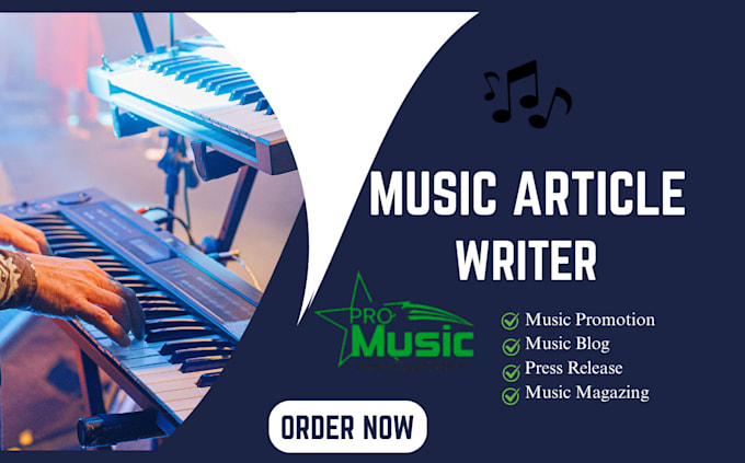 write a professional  music article for blogs or magazines