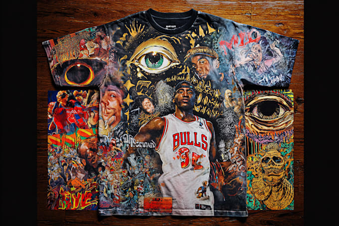 create rap tee vintage 90s bootleg t shirt design