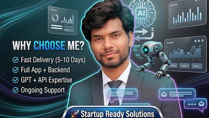 develop ai mobile app for android and ios with gpt and API integration