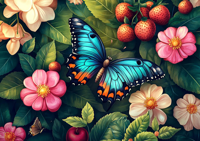 design a botanical illustration based on your idea