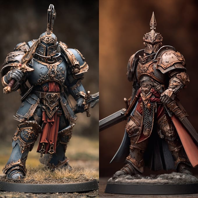 paint your warhammer 40k, board game or dnd miniatures