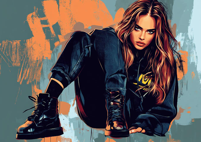 create a vector portrait or anything