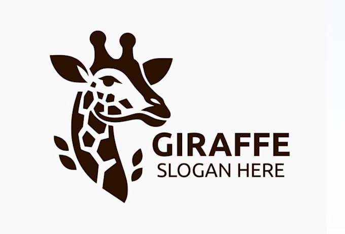 create giraffe logo for you in one day