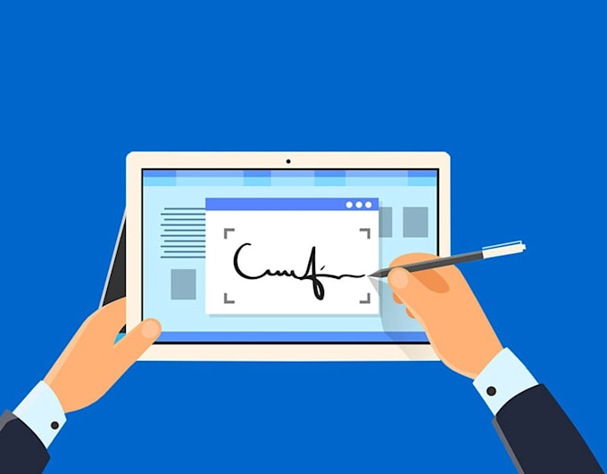 create electronic signature from your handwritten signature