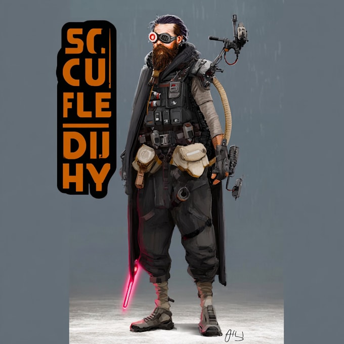 design your sci fi and star wars character