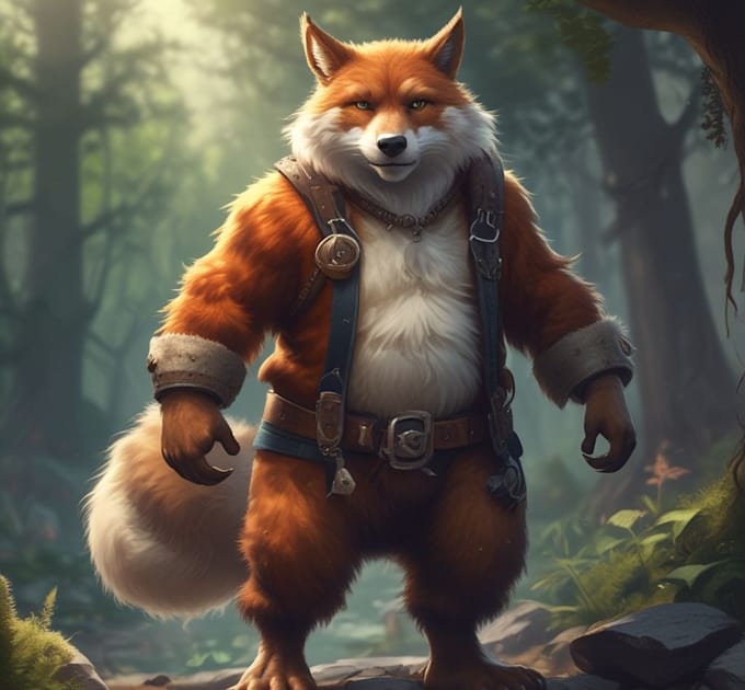 draw your fursona, furry art or anthro character